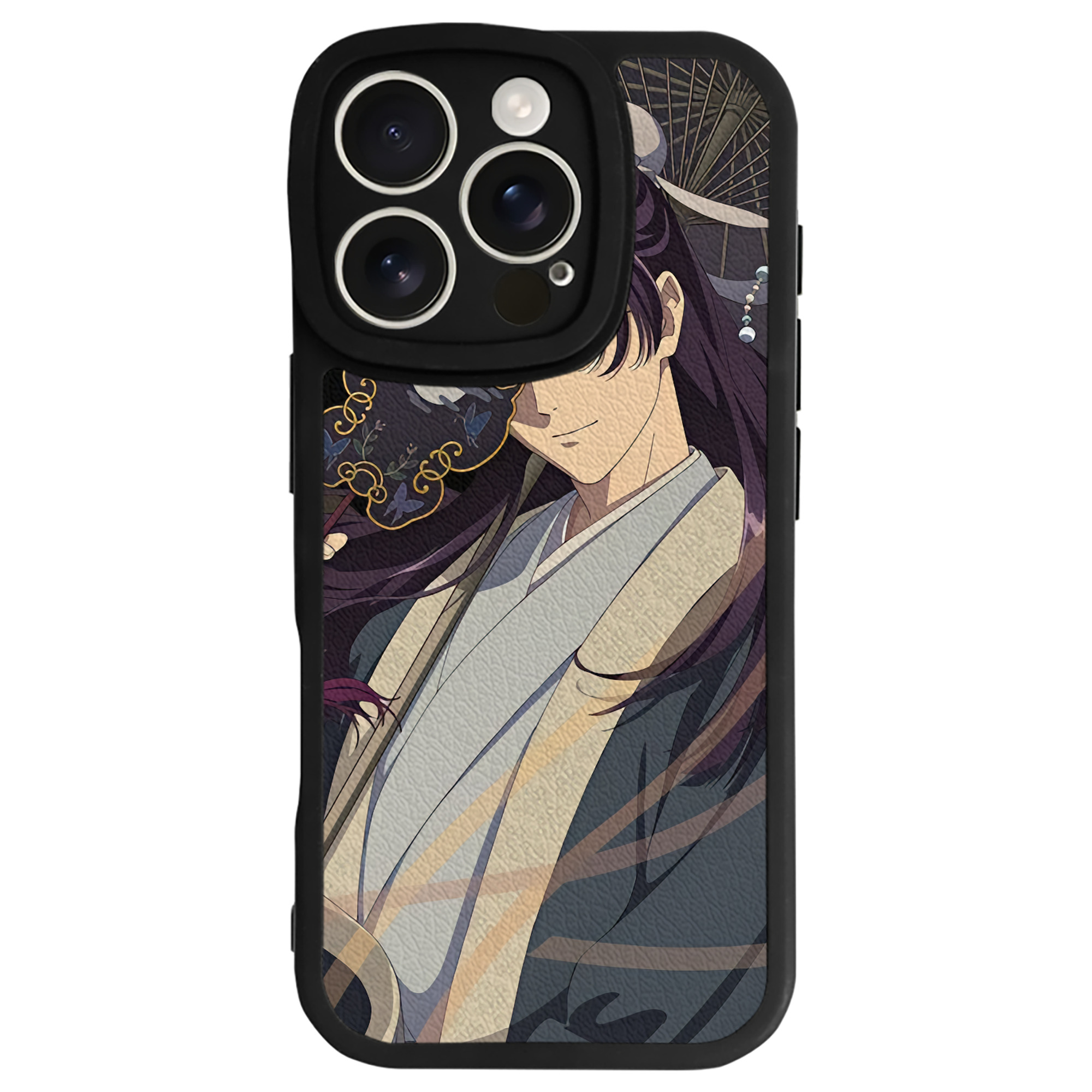 （画像用） 薬屋のひとりごと The Apothecary Diaries 【iPhone 16シリーズ対応】シリコンスマホケース（レザー調） 材質：シリコン